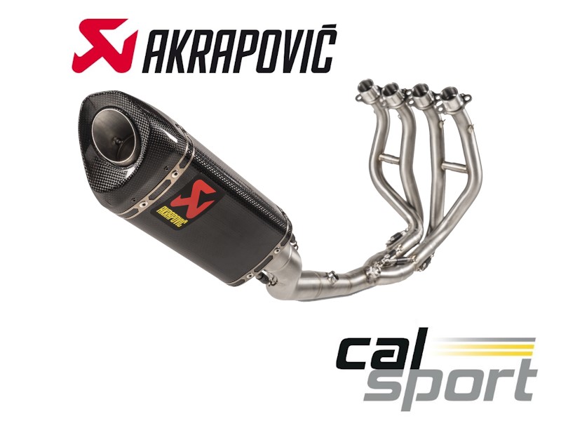 ファッションの Akrapovic Kawasaki ZX4RR 2024 Full Race Exhaust System シューズ(男性用)
